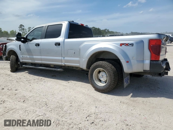2020 Ford F-350 XL with VIN 1FT8W3DT4LEC87678, listed as a Copart auction lot 52613165 with 56,254 mi miles and Salvage title. Bid and sale history available at DreamBid. Image 2.