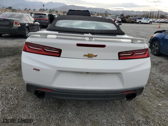 2018 Chevrolet Camaro 1LT with VIN 1G1FB3DX1J0142400, listed as a Copart auction lot 47784805 with 0 mi miles and Salvage Title. Bid and sale history available at carsss.com. Image 6.