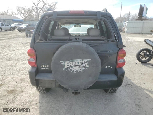 2003 Jeep Liberty Limited with VIN 1J4GL58K13W502634, listed as a Copart auction lot 47129205 with 198,828 mi miles and Salvage Title. Bid and sale history available at carsss.com. Image 6.