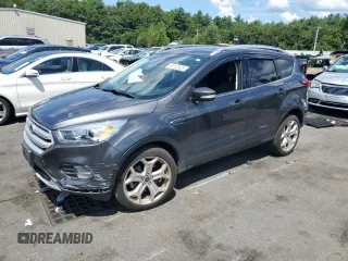 2019 Ford Escape Titanium z VIN 1FMCU9J96KUB17849, wystawiony jako Copart lot #65762925 z przebiegiem 31 680 mil mil oraz Szkoda całkowita • Salvage title. Historia ofert i sprzedaży dostępna na DreamBid. Obrazek 1.