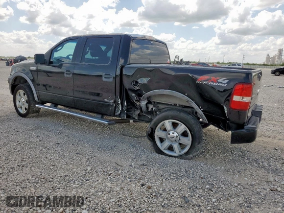 2006 Ford F-150 XLT with VIN 1FTPW14V46FB64348, listed as a Copart auction lot 61654675 with 274,017 mi miles and Salvage title. Bid and sale history available at DreamBid. Image 2.