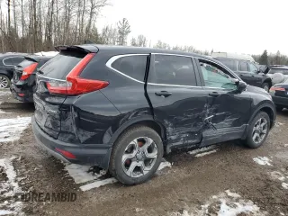 2019 Honda CR-V EX with VIN 2HKRW2H5XKH127779, listed as a Copart auction lot 46896015 with 135,146 mi miles and Clean Title. Bid and sale history available at DreamBid. Image 3.