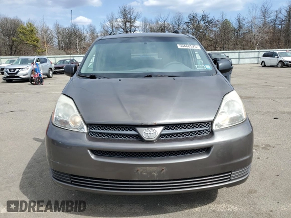 2004 Toyota Sienna CE with VIN 5TDZA23C74S189822, listed as a Copart auction lot 50468575 with 205,332 mi miles and Clean Title. Bid and sale history available at DreamBid. Image 5.