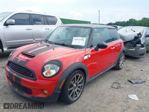 2008 MINI Hardtop S with VIN WMWMF73568TT91002, listed as a IAAI auction lot 42577703 with 146,302 mi miles and . Bid and sale history available at DreamBid. Image 2.