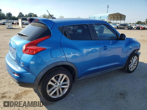 2012 Nissan Juke SL with VIN JN8AF5MR5CT101017, listed as a Copart auction lot 77379394 with 167,659 mi miles and Salvage Title. Bid and sale history available at carsss.com. Image 3.