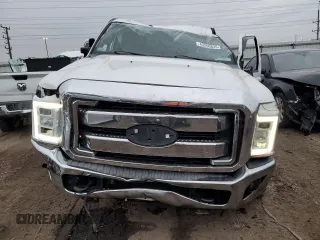 2013 Ford F-250 XL with VIN 1FT7X2BT7DEA62601, listed as a Copart auction lot 43250835 with 124,399 mi miles and Salvage Title. Bid and sale history available at DreamBid. Image 5.