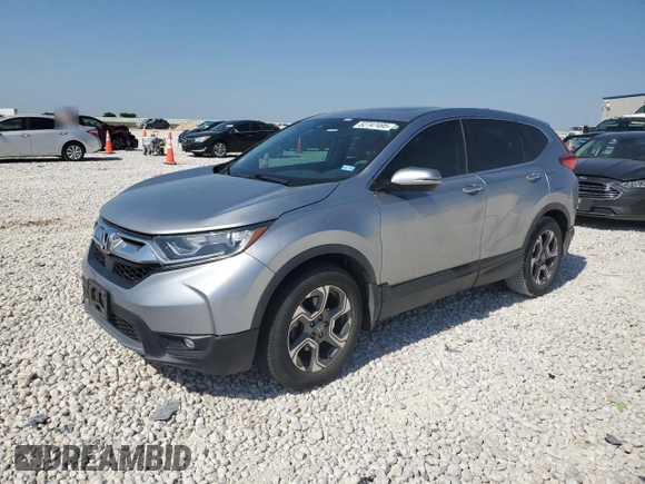 2019 Honda CR-V EX z VIN 5J6RW1H52KA016199, wystawiony jako Copart lot #52747495 z przebiegiem 48 375 mil mil oraz Czysty tytuł • Clean title. Historia ofert i sprzedaży dostępna na DreamBid. Obrazek 1.