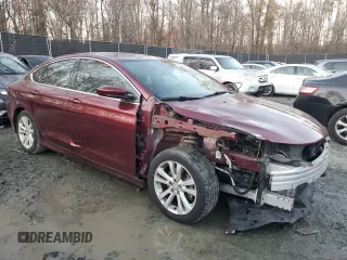 2015 Chrysler 200 Limited with VIN 1C3CCCAB0FN574474, listed as a Copart auction lot 47835205 with 168,282 mi miles and Non Repairable. Bid and sale history available at carsss.com. Image 4.