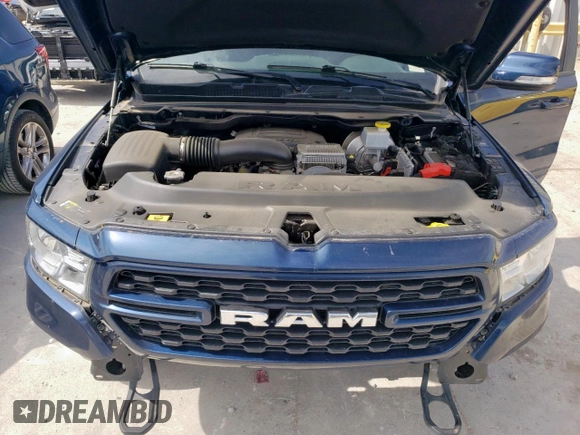 2022 Ram 1500 Big Horn z VIN 1C6SRFFT0NN379571, wystawiony jako Copart lot #57670985 z przebiegiem 38 874 mil mil oraz Szkoda całkowita • Salvage title. Historia ofert i sprzedaży dostępna na DreamBid. Obrazek 11.