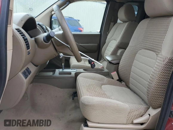 2006 Nissan Frontier SE with VIN 1N6AD06U76C466659, listed as a Copart auction lot 52045855 with 218,985 mi miles and Salvage title. Bid and sale history available at DreamBid. Image 7.