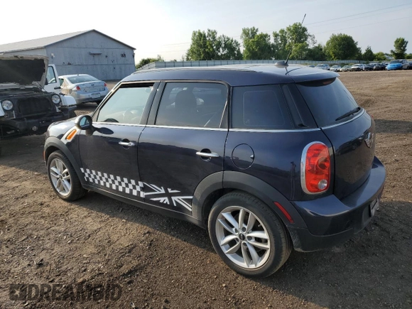 2012 MINI Countryman z VIN WMWZB3C57CWM05555, wystawiony jako Copart lot #65585065 z przebiegiem 120 493 mil mil oraz Czysty tytuł • Clean title. Historia ofert i sprzedaży dostępna na DreamBid. Obrazek 2.