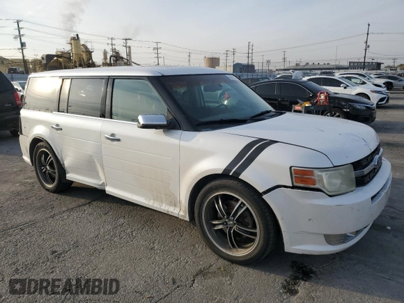 2010 Ford Flex Limited w/Ecoboost with VIN 2FMHK6DT1ABA32164, listed as a Copart auction lot 43069825 with 219,660 mi miles and Salvage Title. Bid and sale history available at carsss.com. Image 4.