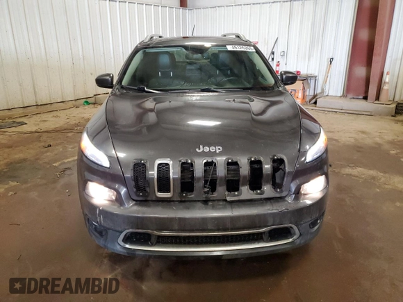 2015 Jeep Cherokee Limited with VIN 1C4PJMDS5FW698416, listed as a Copart auction lot 46126265 with 125,919 mi miles and Clean Title. Bid and sale history available at DreamBid. Image 5.