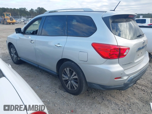 2018 Nissan Pathfinder S with VIN 5N1DR2MN5JC605426, listed as a IAAI auction lot 41142276 with 138,100 mi miles and . Bid and sale history available at DreamBid. Image 3.