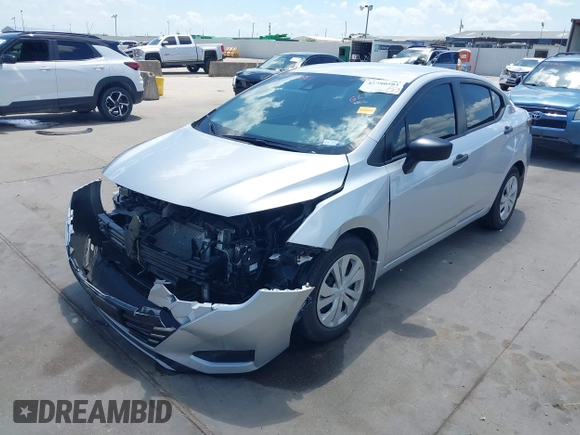 2024 Nissan Versa S with VIN 3N1CN8DV2RL841405, listed as a IAAI auction lot 42080581 with 12,605 mi miles. Bid and sale history available at carsss.com. Image 19.
