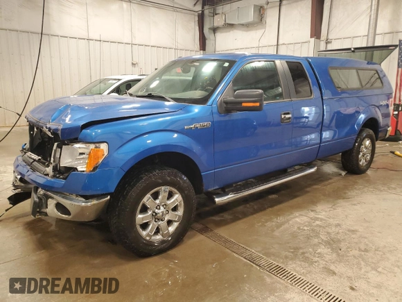 2013 Ford F-150 XL with VIN 1FTFX1EFXDKF24596, listed as a Copart auction lot 58625055 with 45,676 mi miles and Clean title. Bid and sale history available at DreamBid. Image 1.