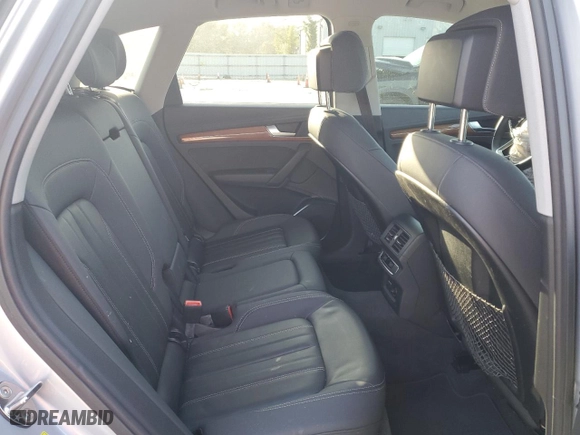 2021 Audi Q5 Premium with VIN WA1AAAFY5M2005042, listed as a Copart auction lot 46650665 with 47,918 mi miles and Salvage Title. Bid and sale history available at carsss.com. Image 11.