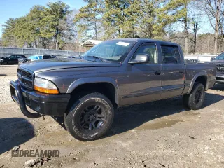 2004 Dodge Dakota SLT with VIN 1D7HG48N54S597474, listed as a Copart auction lot 88915715 with 161,515 mi miles and Salvage Title. Bid and sale history available at carsss.com. Image 1.