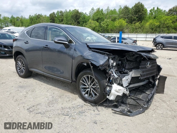 2024 Lexus NX 350h Premium with VIN JTJGKCEZ4R5015261, listed as a Copart auction lot 54231705 with 9,007 mi miles and Salvage title. Bid and sale history available at DreamBid. Image 4.
