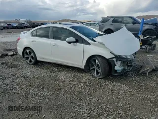 2015 Honda Civic Sedan Si with VIN 2HGFB6E55FH707595, listed as a Copart auction lot 45353825 with 0 mi miles and Salvage Title. Bid and sale history available at carsss.com. Image 10.