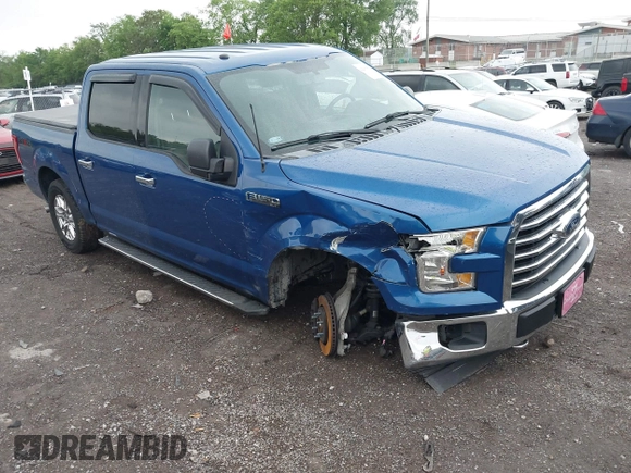 2017 Ford F-150 XL with VIN 1FTEW1EF0HKD29160, listed as a IAAI auction lot 42059580 with 149,816 mi miles. Bid and sale history available at carsss.com. Image 1.