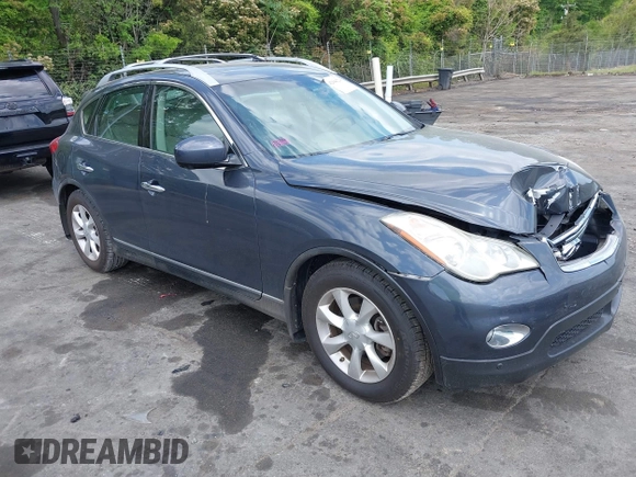 2010 Infiniti EX Journey with VIN JN1AJ0HR4AM753497, listed as a IAAI auction lot 42044229 with 202,070 mi miles and . Bid and sale history available at DreamBid. Image 1.