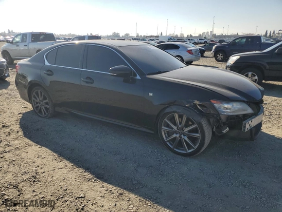 2014 Lexus GS 350 with VIN JTHBE1BL0E5030924, listed as a Copart auction lot 89263405 with 187,793 mi miles and Salvage Title. Bid and sale history available at carsss.com. Image 4.
