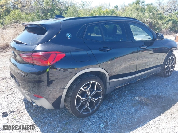 2019 BMW X2 xDrive28i with VIN WBXYJ5C59K5N73654, listed as a IAAI auction lot 41729862 with 66,600 mi miles. Bid and sale history available at carsss.com. Image 4.
