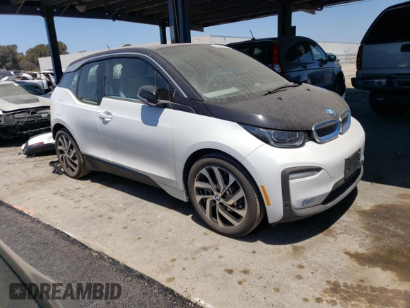 2021 BMW i3 with VIN WBY8P2C0XM7H79671, listed as a Copart auction lot 53226013 with 22,544 mi miles. Bid and sale history available at carsss.com. Image 4.