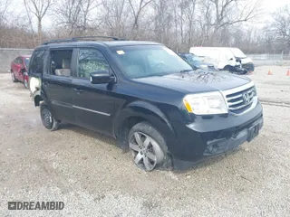 2012 Honda Pilot Touring with VIN 5FNYF4H98CB034737, listed as a IAAI auction lot 41877379 with 182,301 mi miles. Bid and sale history available at carsss.com. Image 1.