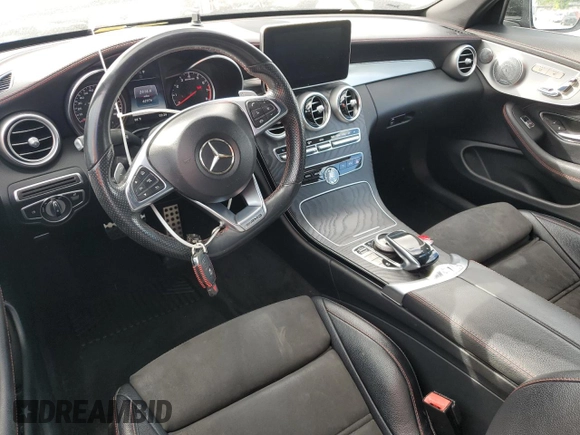 2018 Mercedes-Benz C 43 AMG с VIN WDDWK6EBXJF603446, выставлен на аукционе Copart как лот 44195235 с пробегом 62 976 миль миль и На запчасти • Non repairable. История ставок и продаж доступна на DreamBid. Изображение 8.