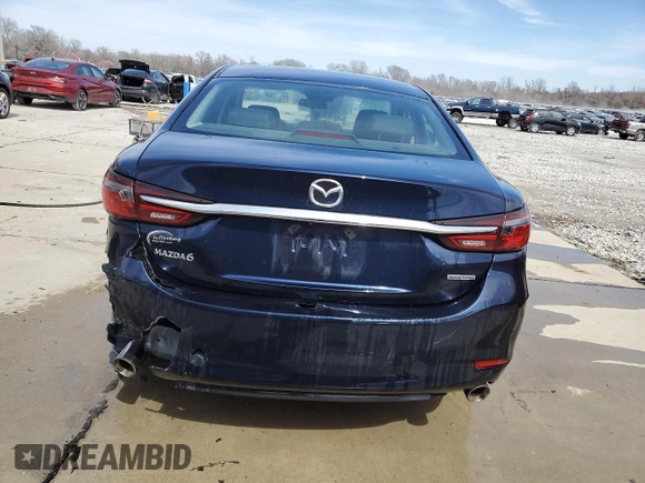 2020 Mazda 6 Touring with VIN JM1GL1VM5L1518689, listed as a Copart auction lot 49400115 with 66,445 mi miles and Salvage Title. Bid and sale history available at carsss.com. Image 6.