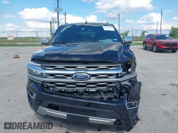 2024 Ford Expedition Max Platinum with VIN 1FMJK1L83REA26576, listed as a IAAI auction lot 42216188 with 9,005 mi miles and . Bid and sale history available at DreamBid. Image 11.
