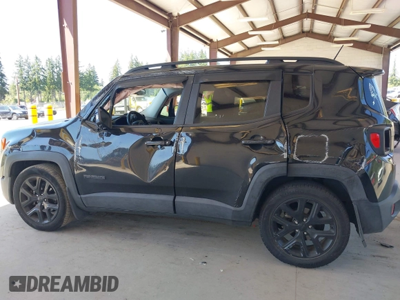 2017 Jeep Renegade Altitude with VIN ZACCJABB6HPG25765, listed as a IAAI auction lot 42374264 with 44,487 mi miles and . Bid and sale history available at DreamBid. Image 6.