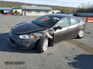 2014 Dodge Dart Aero with VIN 1C3CDFDH6ED767957, listed as a Copart auction lot 54176305 with 125,247 mi miles and Salvage Title. Bid and sale history available at carsss.com. Image 1.