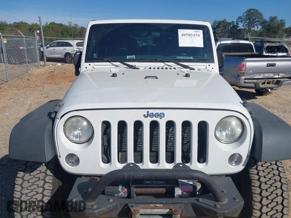 2014 Jeep Wrangler Sport with VIN 1C4AJWAG5EL176998, listed as a IAAI auction lot 40585450 with 114,432 mi miles and . Bid and sale history available at DreamBid. Image 6.