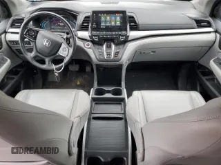 2020 Honda Odyssey EX-L with VIN 5FNRL6H75LB068609, listed as a Copart auction lot 52558295 with 59,841 mi miles and Salvage Title. Bid and sale history available at carsss.com. Image 8.