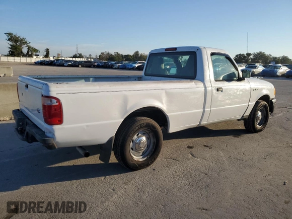 2005 Ford Ranger XL Fleet with VIN 1FTYR10E55PA61711, listed as a Copart auction lot 75602574 with 250,354 mi miles and Salvage Title. Bid and sale history available at carsss.com. Image 3.