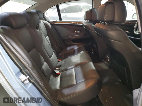 2010 BMW 5 Series 528i xDrive with VIN WBANV1C51AC443436, listed as a Copart auction lot 87717345 with 212,794 mi miles and Salvage Title. Bid and sale history available at carsss.com. Image 10.