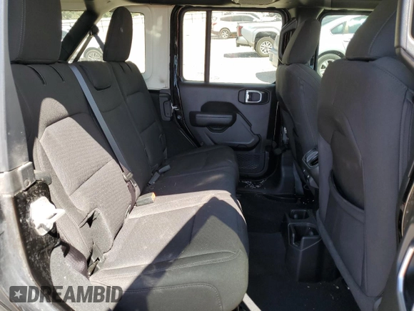 2022 Jeep Wrangler Unlimited Willys with VIN 1C4HJXDMXNW254583, listed as a Copart auction lot 70820684 with 42,931 mi miles and Salvage Title. Bid and sale history available at DreamBid. Image 11.