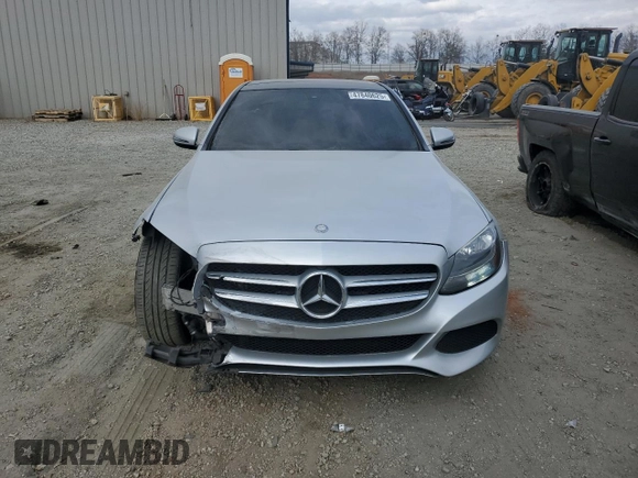 2016 Mercedes-Benz C 300 with VIN 55SWF4JB2GU166997, listed as a Copart auction lot 47840625 with 117,596 mi miles and Salvage Title. Bid and sale history available at carsss.com. Image 5.