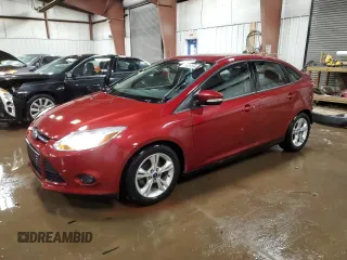 2014 Ford Focus SE with VIN 1FADP3F2XEL340307, listed as a Copart auction lot 88895945 with 88,991 mi miles and Clean Title. Bid and sale history available at carsss.com. Image 1.