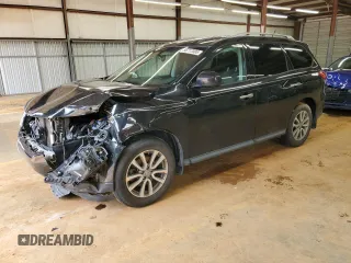 2016 Nissan Pathfinder SV with VIN 5N1AR2MM1GC644808, listed as a Copart auction lot 56717085 with Not provided miles and Salvage title. Bid and sale history available at DreamBid. Image 1.