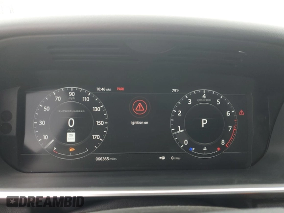 2018 Land Rover Range Rover Sport with VIN SALWR2RE3JA188799, listed as a Copart auction lot 55427475 with 66,365 mi miles and Salvage title. Bid and sale history available at DreamBid. Image 9.
