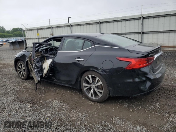 2016 Nissan Maxima SV with VIN 1N4AA6AP1GC448083, listed as a Copart auction lot 58641285 with 118,178 mi miles and Salvage title. Bid and sale history available at DreamBid. Image 2.