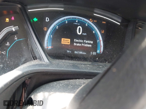 2020 Honda Civic LX with VIN 2HGFC2F64LH586907, listed as a IAAI auction lot 42419728 with 61,288 mi miles and . Bid and sale history available at DreamBid. Image 7.