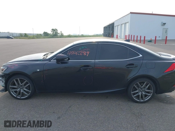 2017 Lexus IS 300 with VIN JTHCM1D29H5016438, listed as a IAAI auction lot 40142289 with 51,302 mi miles and . Bid and sale history available at DreamBid. Image 14.
