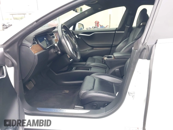 2017 Tesla Model S 60 with VIN 5YJSA1E19HF189578, listed as a IAAI auction lot 42374977 with 40,844 mi miles and . Bid and sale history available at DreamBid. Image 5.