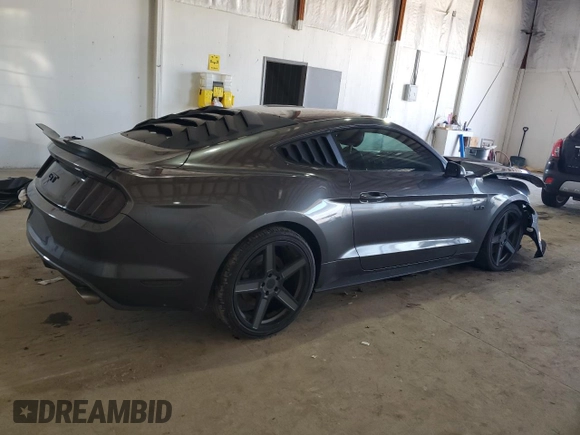 2015 Ford Mustang GT with VIN 1FA6P8CF3F5432913, listed as a Copart auction lot 50127575 with 151,637 mi miles and Salvage Title. Bid and sale history available at DreamBid. Image 3.