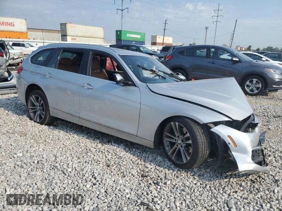 2017 BMW 3 Series 330i xDrive with VIN WBA8K3C36HK679449, listed as a Copart auction lot 64266974 with Not Provided miles and Salvage Title. Bid and sale history available at carsss.com. Image 4.